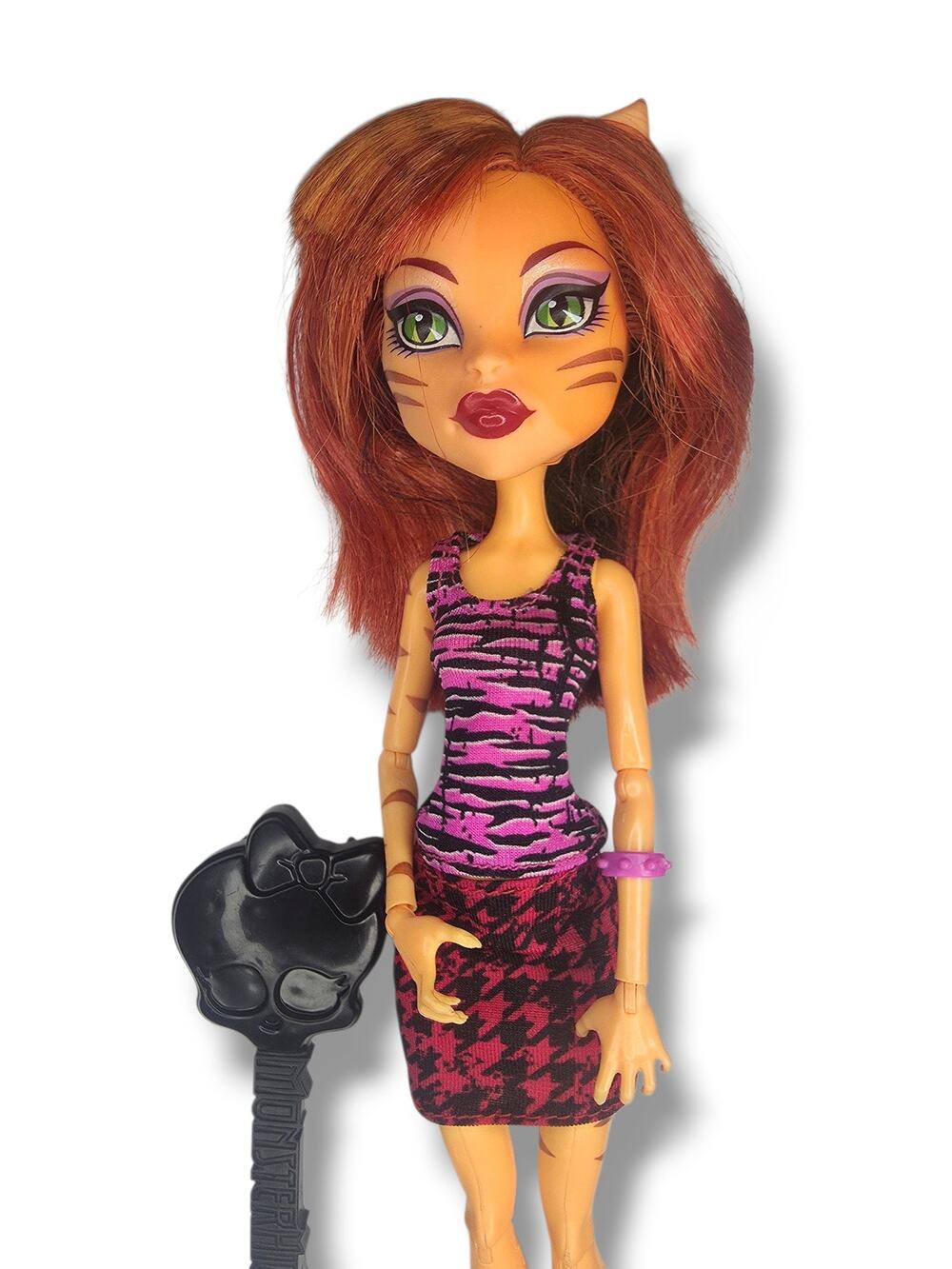 Monster High Coffin Bean Toralei Stripe Doll First Wave Original
